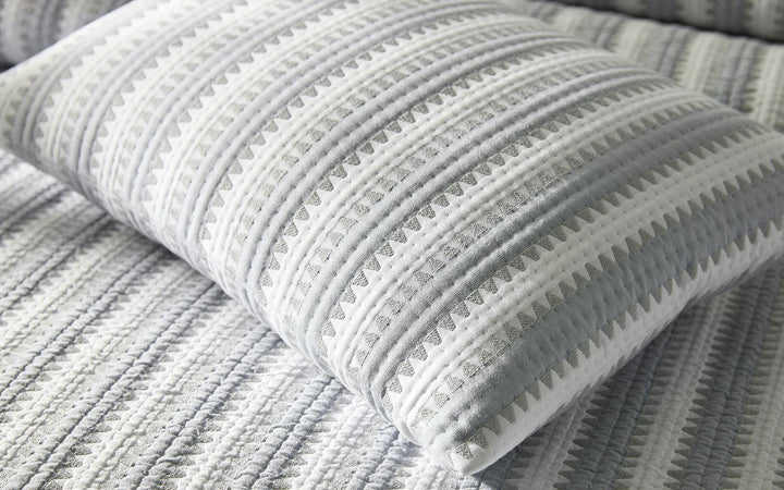 APOLLO STRIPE MATELASSE BEDDING COLLECTION