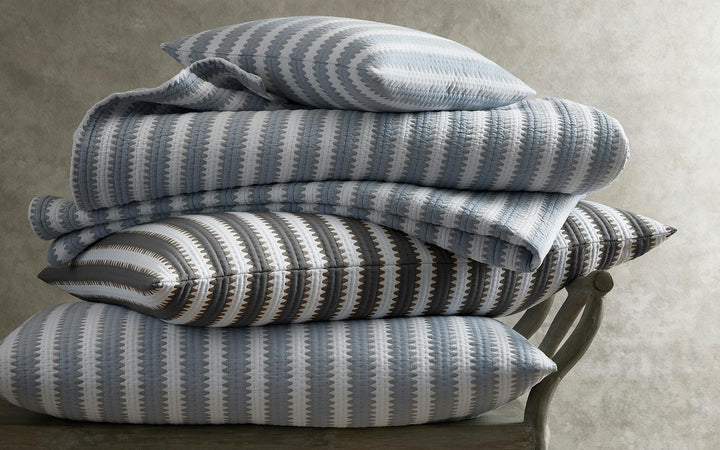 APOLLO STRIPE MATELASSE BEDDING COLLECTION