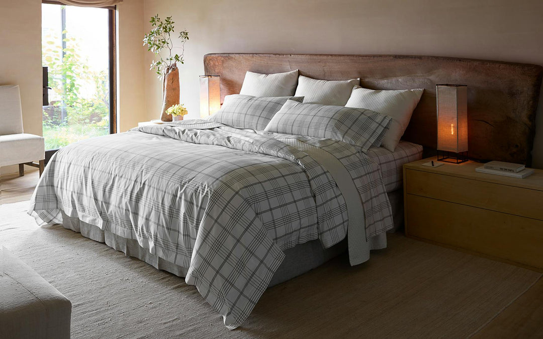 AUGUST PLAID BEDDING COLLECTION