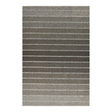 FLOORMAT BLOCK STRIPE SHAG TAUPE 2'X3' (NRD)