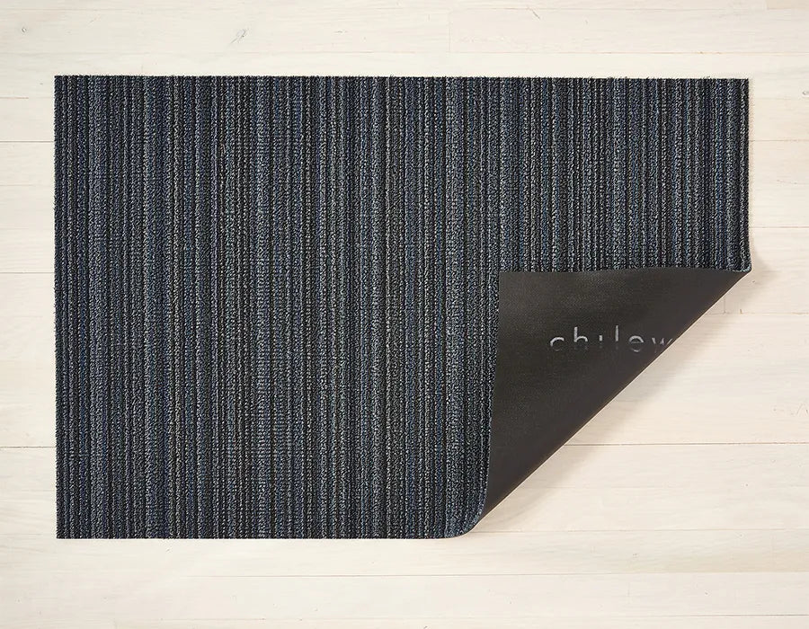 CHILEWICH FLOORMAT SKINNY STRIPE SHAG (Available in Colors and Sizes)