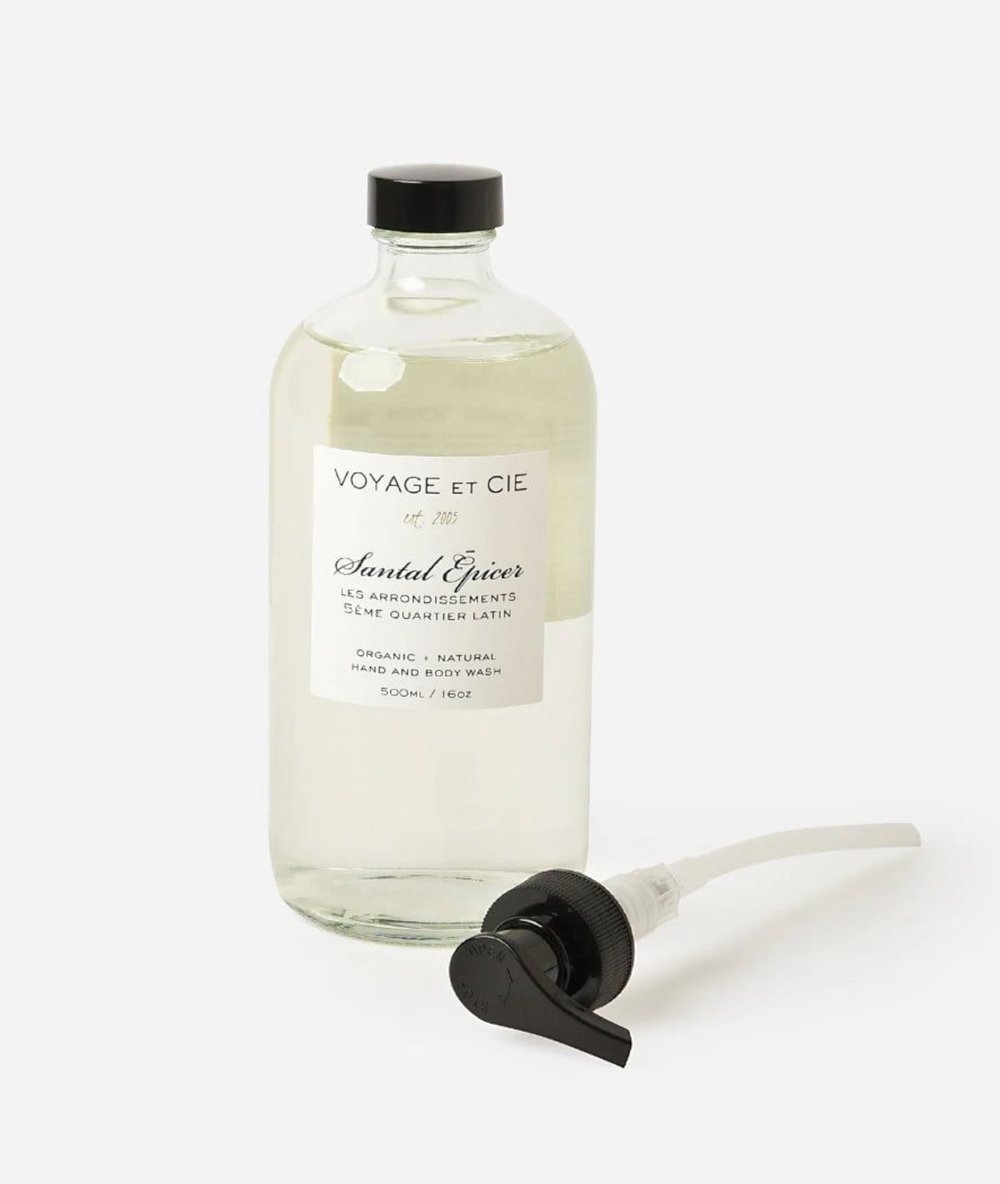 VOYAGE ET CIE HEAD-TO-TOES BODY WASH CLEAR GLASS (Available in 4 Scents)