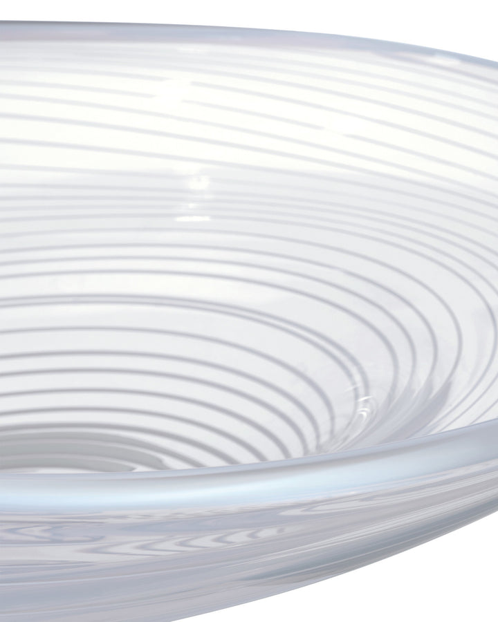 BOWL SWIRL GLASS