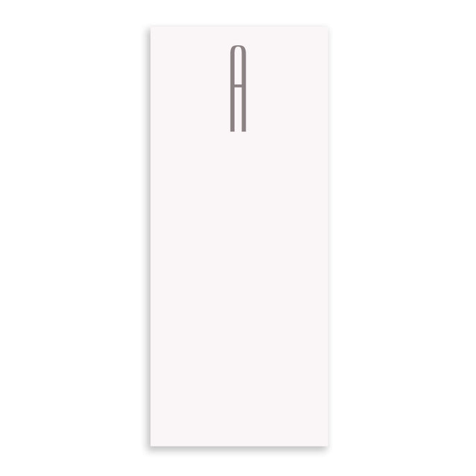 NOTEPAD BUCK INITIAL