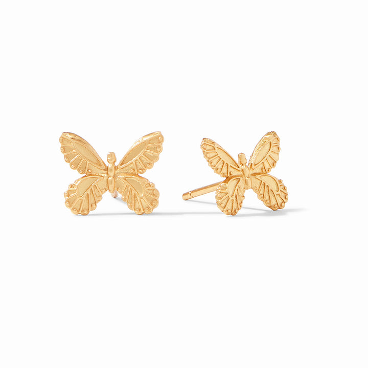 EARRING STUDS GOLD BUTTERFLY