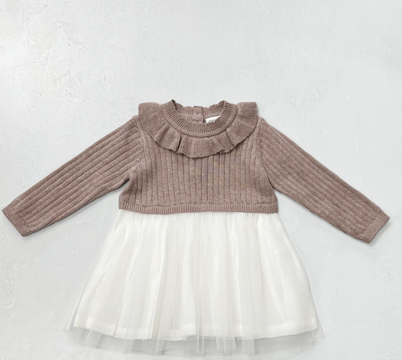 DRESS KNIT TOP & TUTU