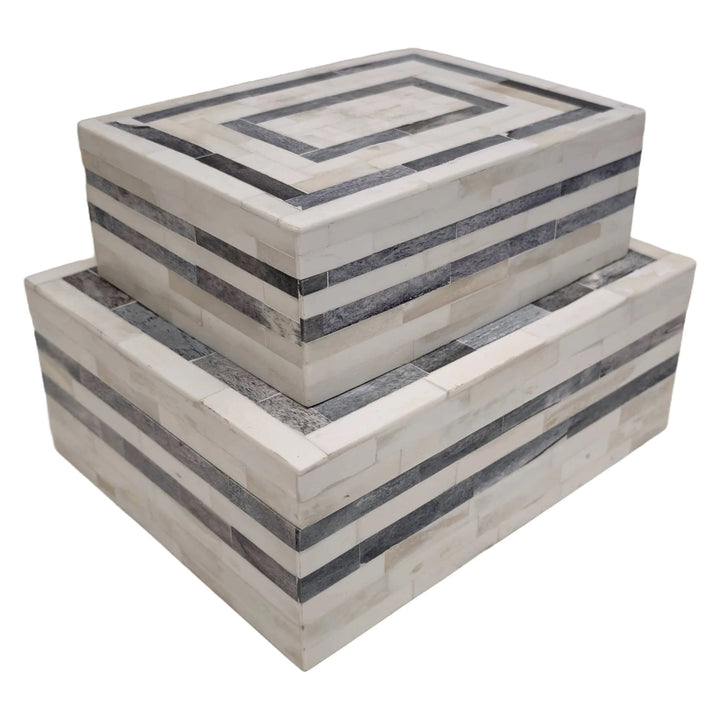 BOX GRAY RECTANGULAR SQUARE