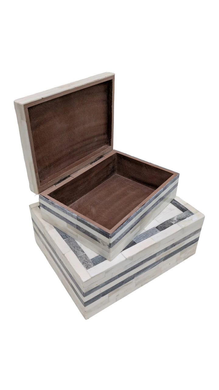 BOX GRAY RECTANGULAR SQUARE