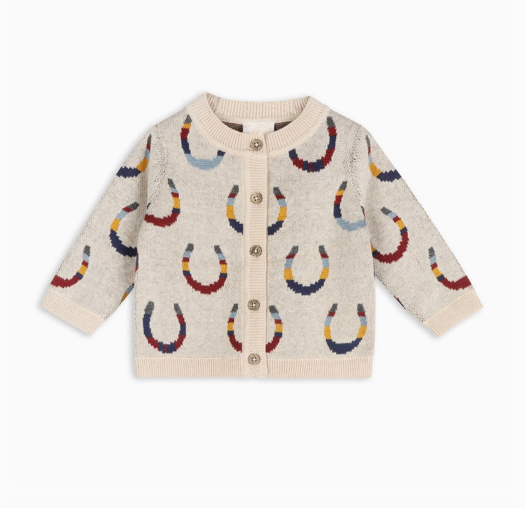 CARDIGAN JACQUARD HORSE SHOE