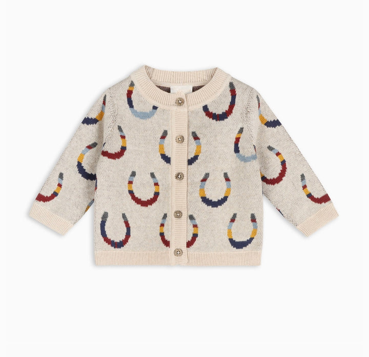 CARDIGAN JACQUARD HORSE SHOE