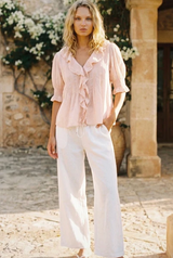 CASHMERE PANT IN WHITE
