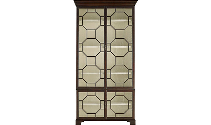 CHINESE CHIPPENDALE DISPLAY CABINET