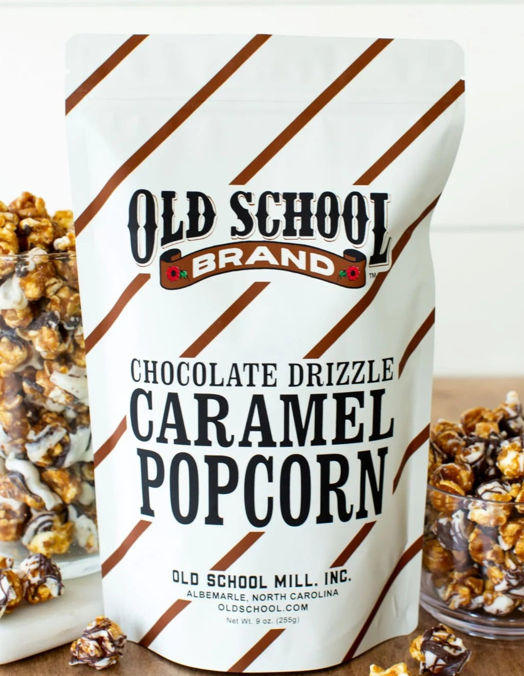 POPCORN CHOCOLATE DRIZZLE CARAMEL 9oz