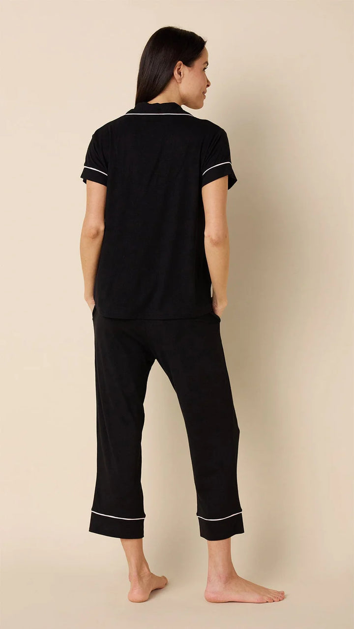 PAJAMA CAPRI KNIT MIDNIGHT