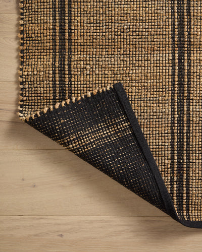 RUG CON AR NATURAL BLACK 5'X7' #67088