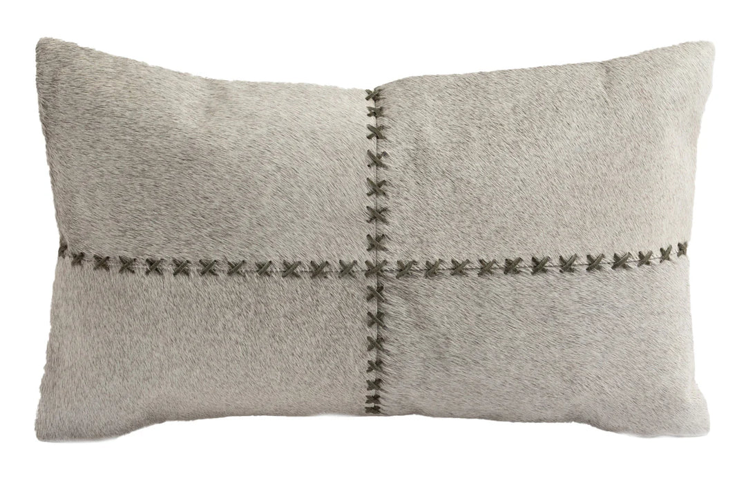 PILLOW CROSS STITCH HIDE 12X20"