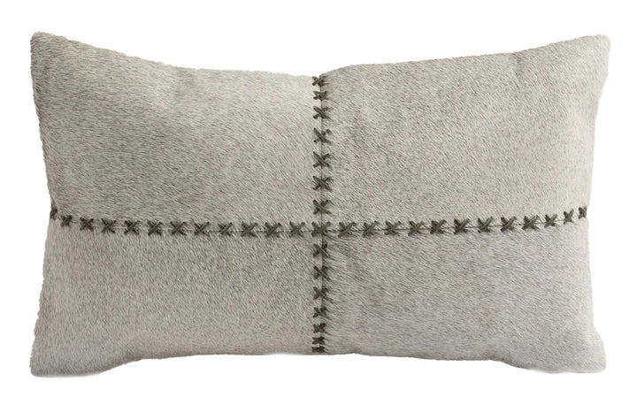 PILLOW CROSS STITCH HIDE 12X20"