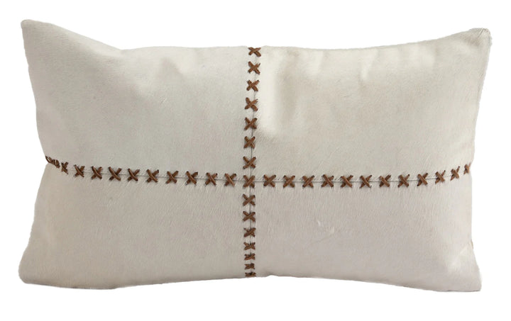 PILLOW CROSS STITCH HIDE 12X20"