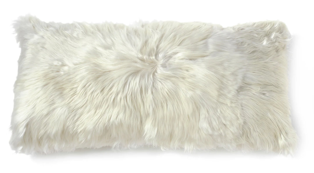 PILLOW SURI ALPACA MICROSUEDE 11X22"