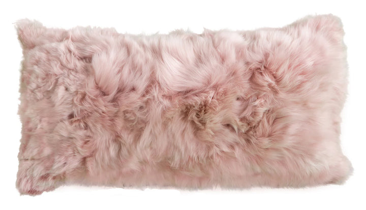 PILLOW SURI ALPACA MICROSUEDE 11X22"
