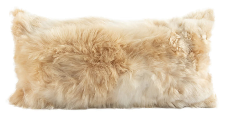 PILLOW SURI ALPACA MICROSUEDE 11X22"
