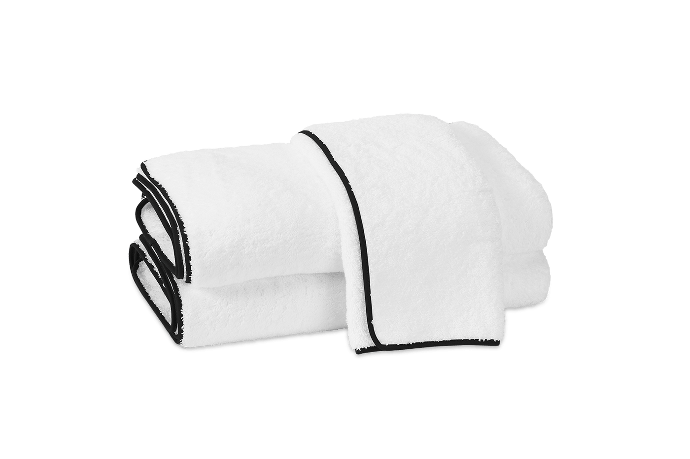 MATOUK CAIRO TOWEL COLLECTION WITH STRAIGHT PIPING (Colors 1-16)