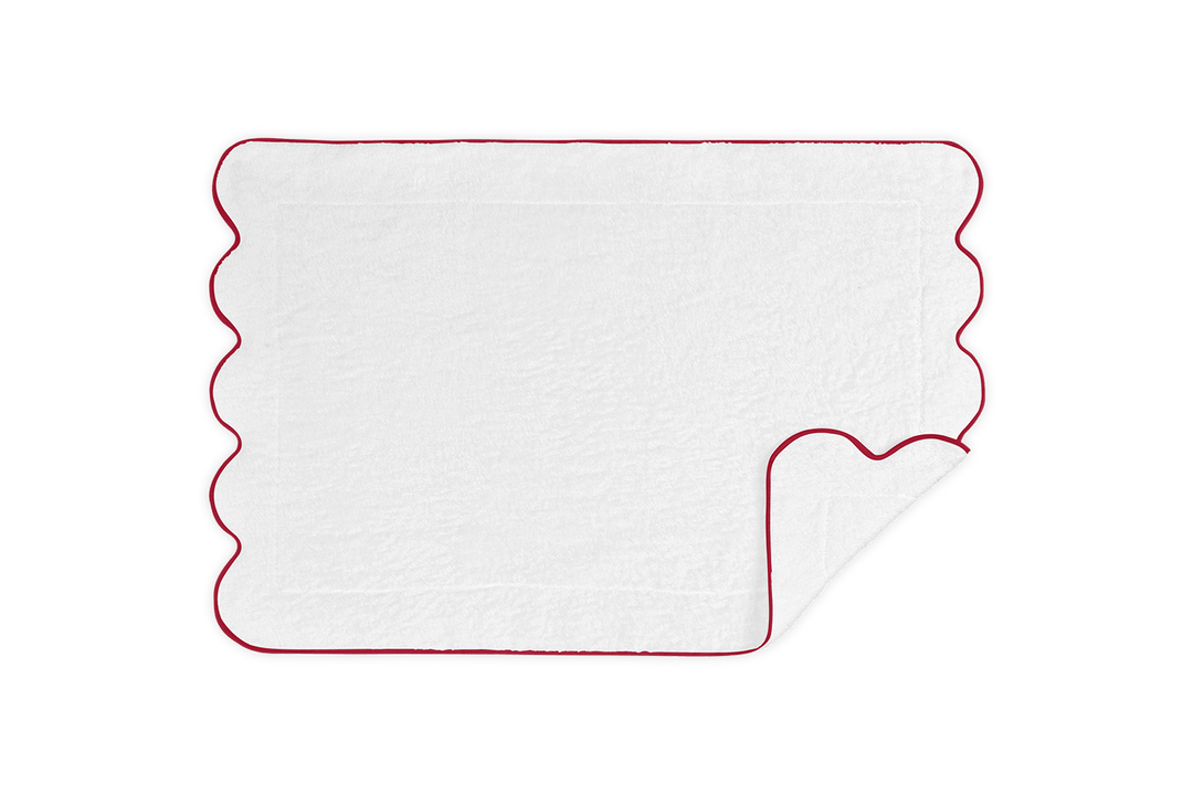 CAIRO SCALLOP TUB MAT COLLECTION