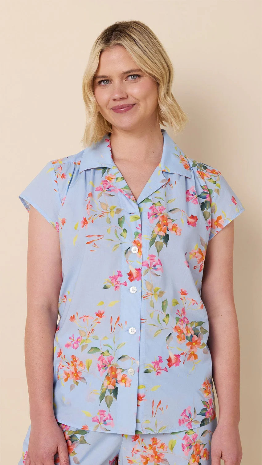 PAJAMA SET CAPRI CAMILLA LUXE PIMA