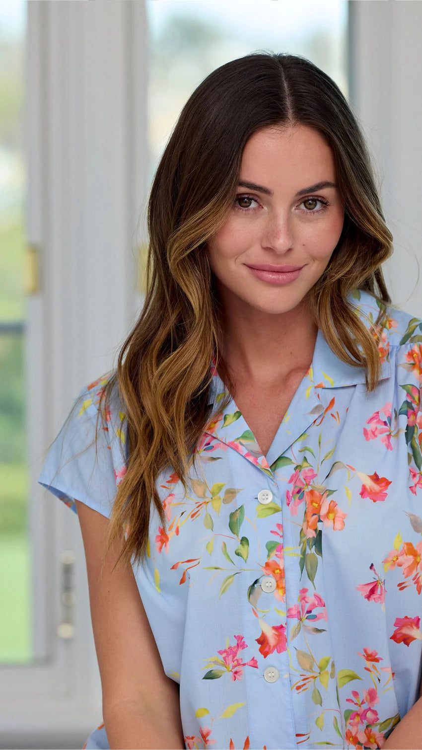 PAJAMA SET CAPRI CAMILLA LUXE PIMA