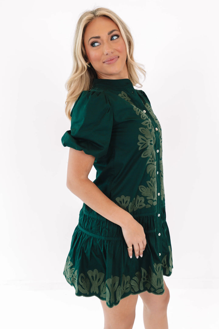 DRESS THE CAMILLE GREEN