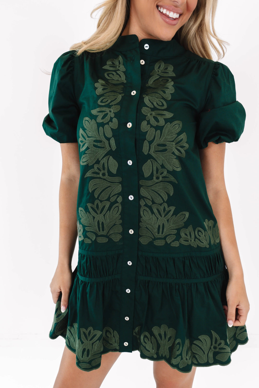 DRESS THE CAMILLE GREEN
