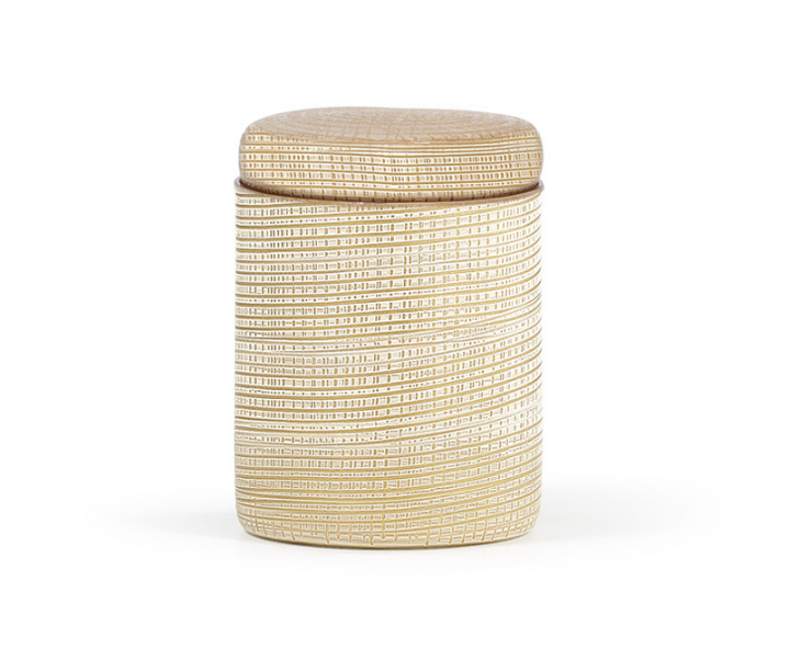 BATH ACCESSORIES WOVEN GOLD