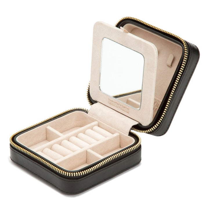 TRAVEL CASE ZIP BLACK CAROLINE #77657