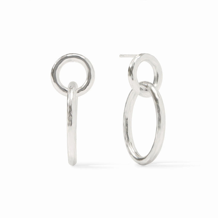 EARRING CATALINA LINK SILVER