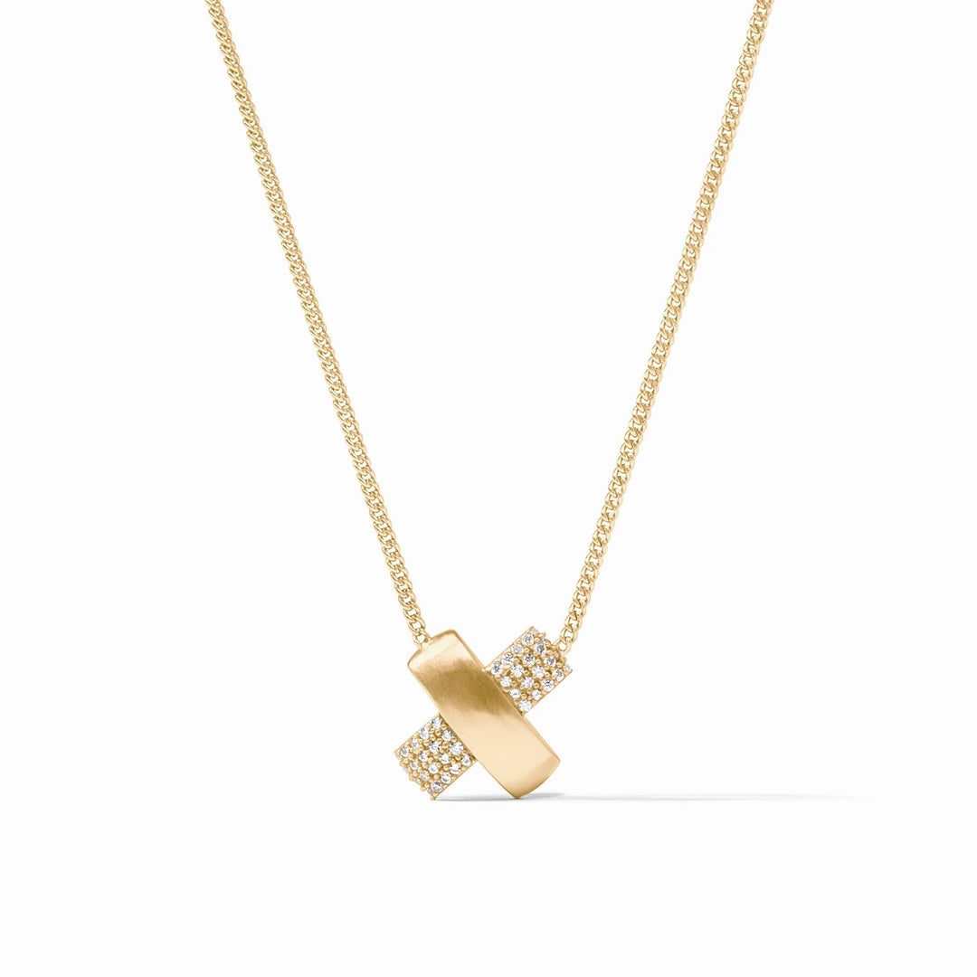 NECKLACE CATALINA X PAVÉ