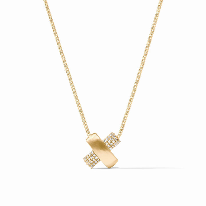 NECKLACE CATALINA X PAVÉ