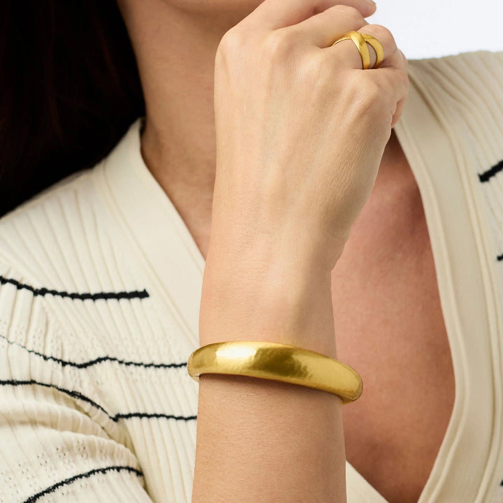 BANGLE DEMI CATALINA HINGE GOLD