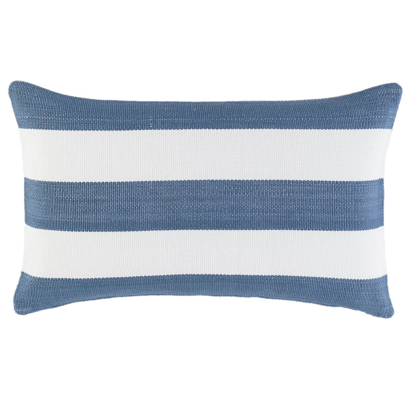 PILLOW INDOOR/OUTDOOR CATAMARINE STRIPE DENIM/WHITE