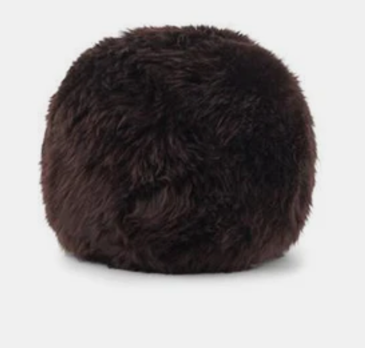 PILLOW ROUND LONG WOOL (Available in 4 Colors)