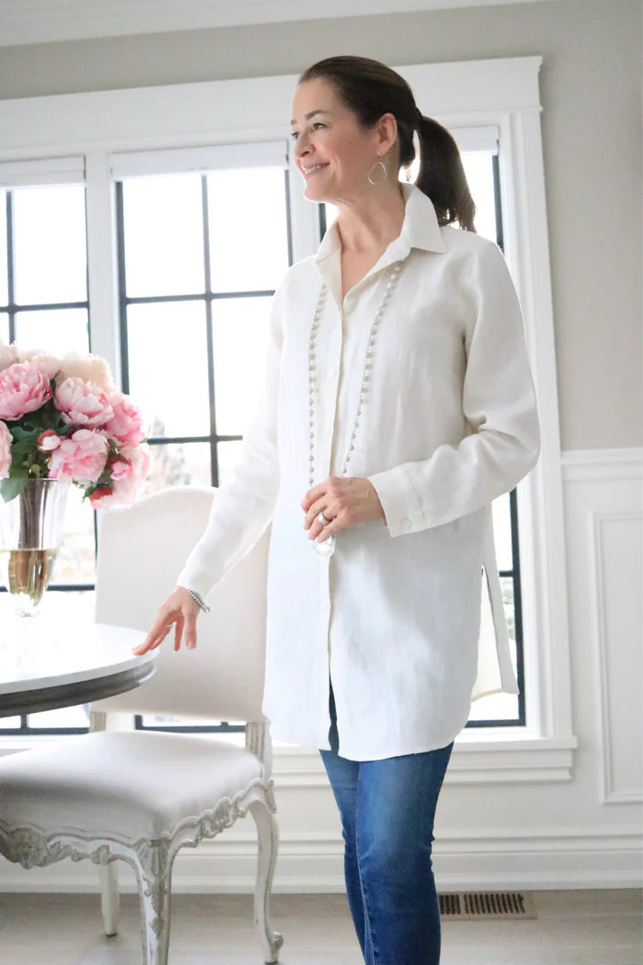 TUNIC LINEN CREAM