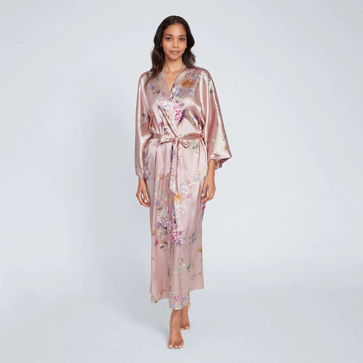 ROBE CHRYSATHEMUM & CRANE LONG