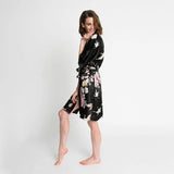 ROBE CHRYSATHEMUM & CRANE SHORT