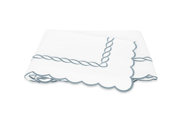 CLASSIC CHAIN SCALLOP BEDDING COLLECTION (Flat Sheets)