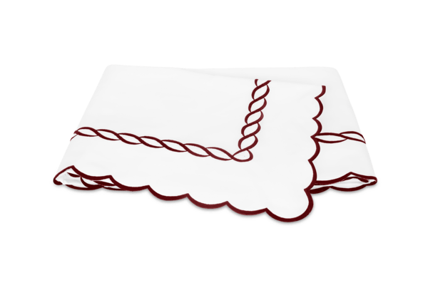 CLASSIC CHAIN SCALLOP BEDDING COLLECTION (Flat Sheets)