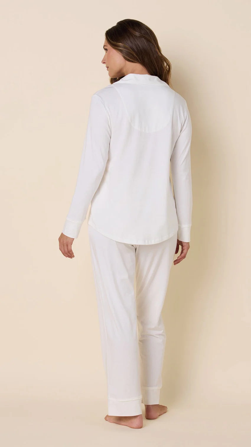 PAJAMA CLASSIC KNIT PIMA WHITE
