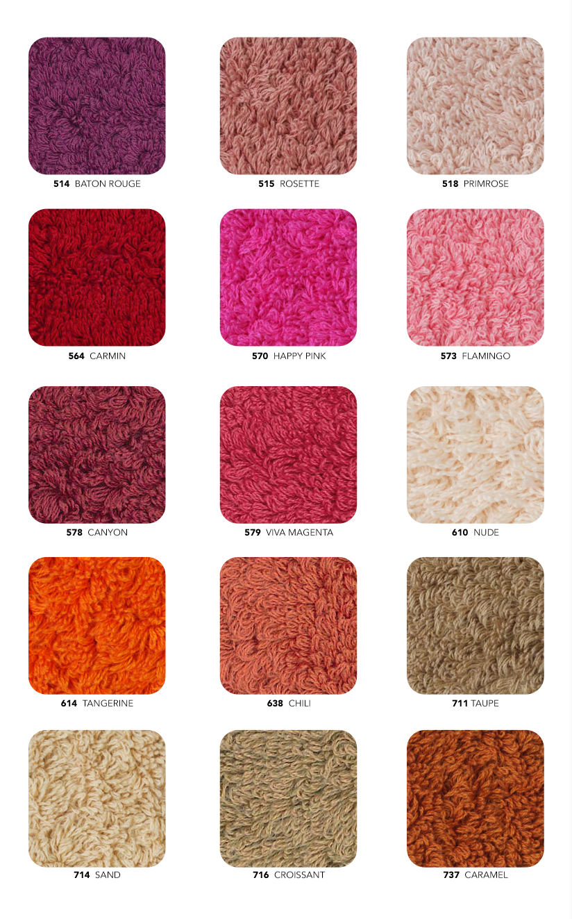 ABYSS & HABIDECOR SUPER PILE TOWEL COLLECTION (Colors 614-737)