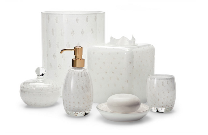 BATH ACCESSORIES CONTESSA WHITE