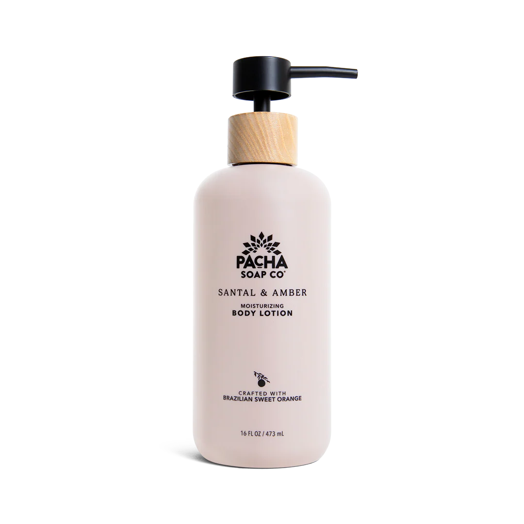 BODY LOTION SANTAL & AMBER 16oz