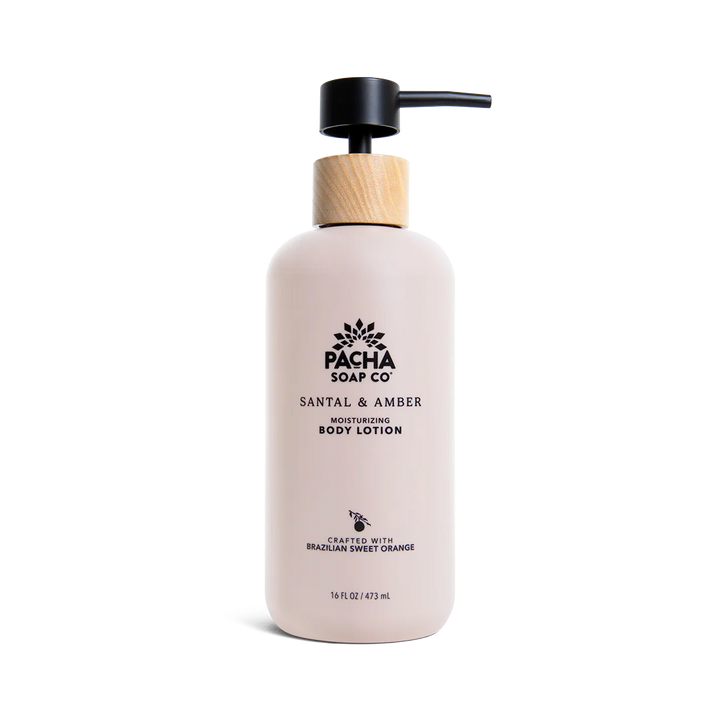 BODY LOTION SANTAL & AMBER 16oz