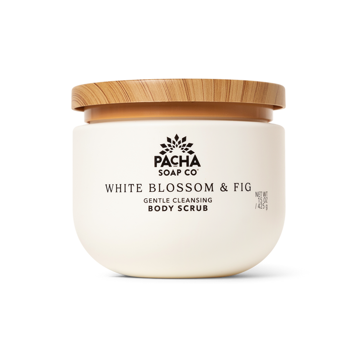 BODY SCRUB WHITE BLOSSOM & FIG 15oz